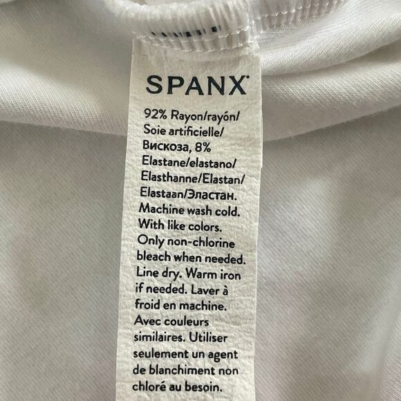 Spanx Women’s White Tank Top - Size: XS - Picture 5 of 5